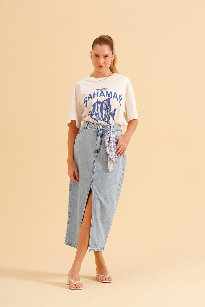 T-SHIRT THE BAHAMAS OFF WHITE