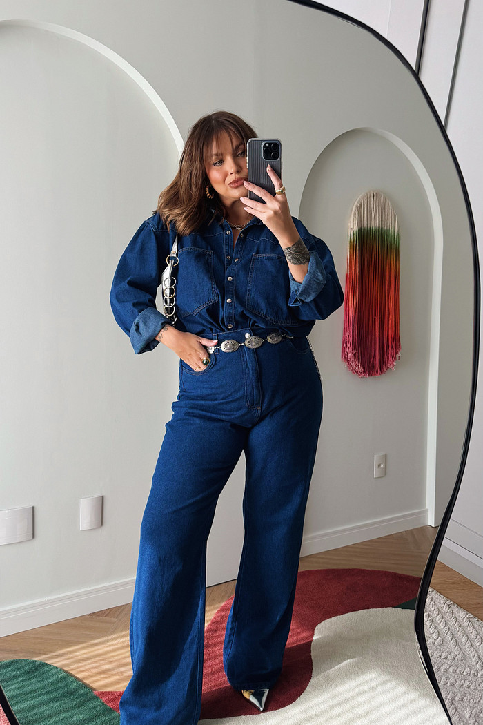 CALÇA JEANS FLARE ARIELA JEANS