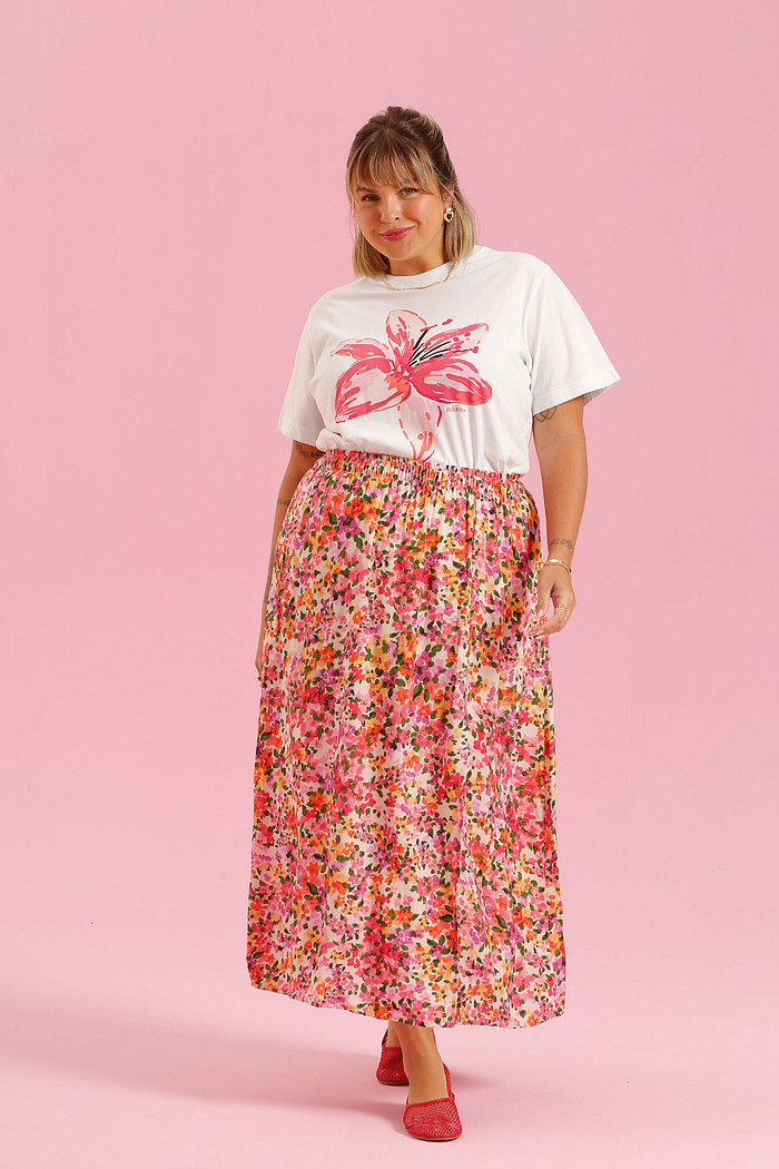 SAIA ROSA ESTAMPA FLORAL