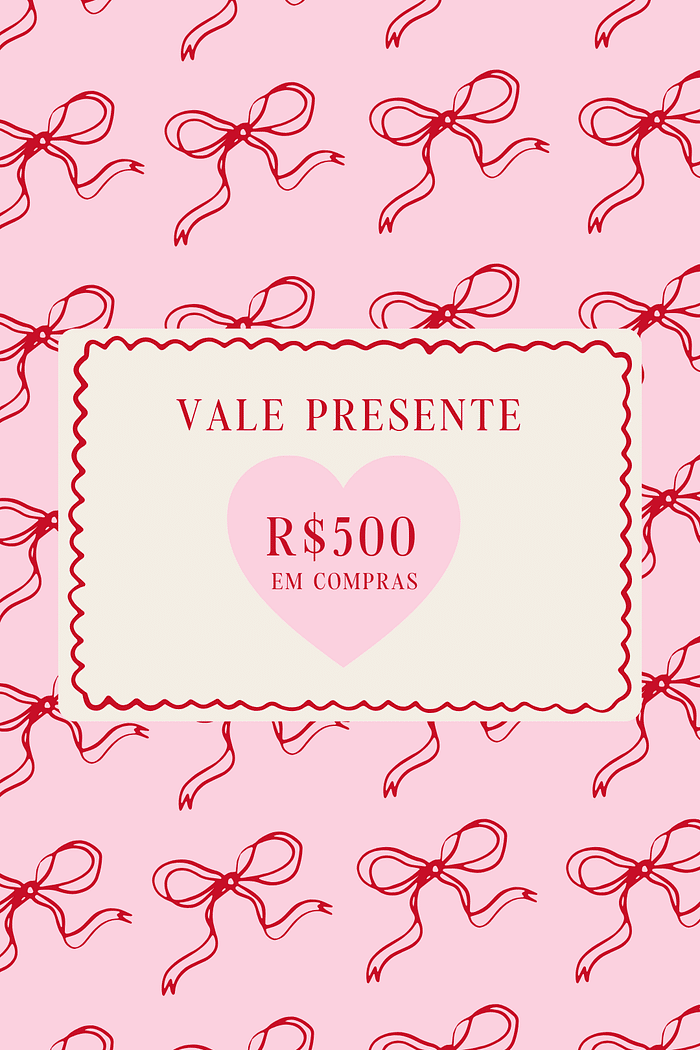 Vale presente In Love 500 BRANCO