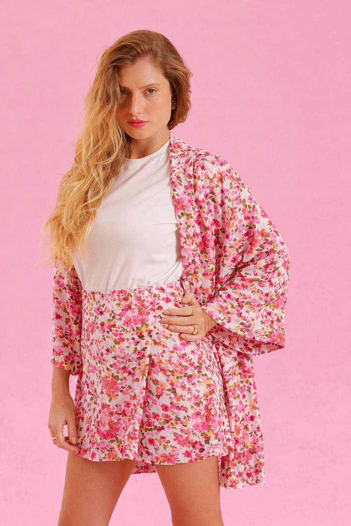 SHORTS SAIA ROSA ESTAMPA FLORAL