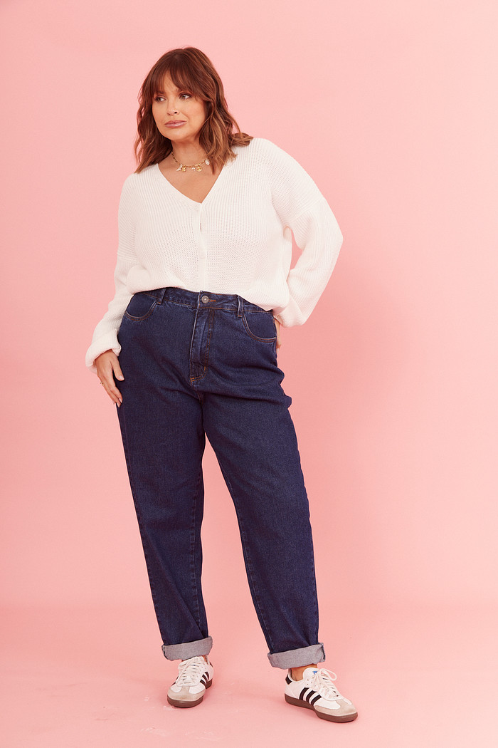 CALÇA MOM JEANS ROSALÍE JEANS