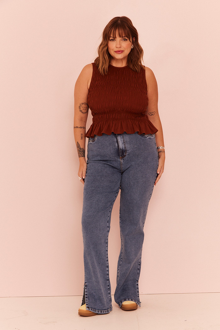 CALÇA JEANS MARINA JEANS