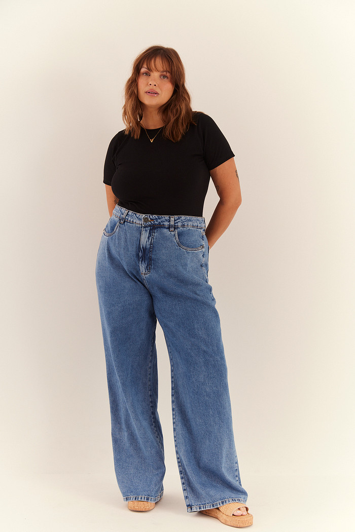 Blusa Cropped Aliza PRETO