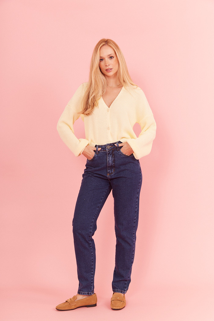 CALÇA MOM JEANS ROSALÍE JEANS