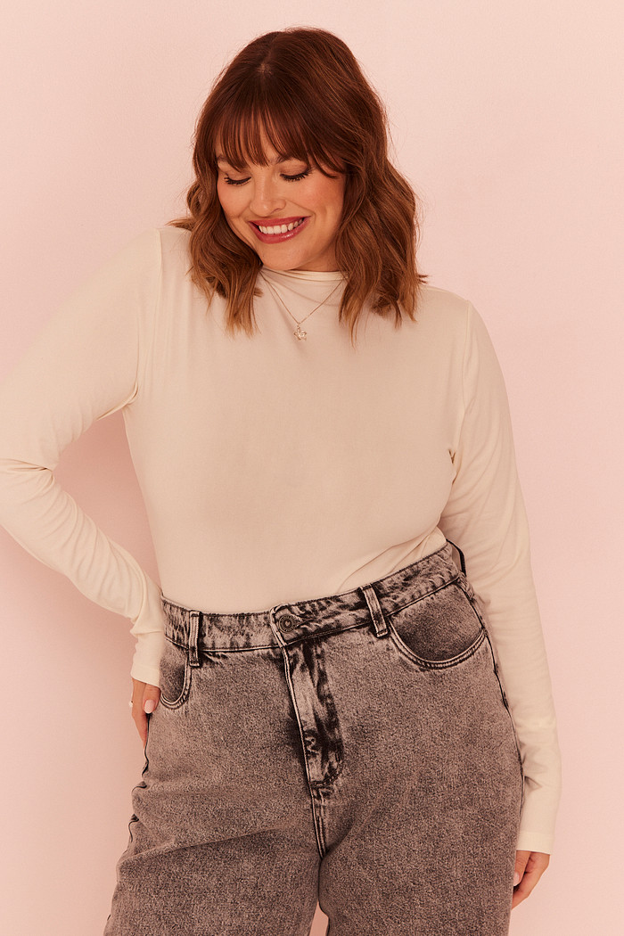 BLUSA SEGUNDA PELE BRITNEY OFF WHITE