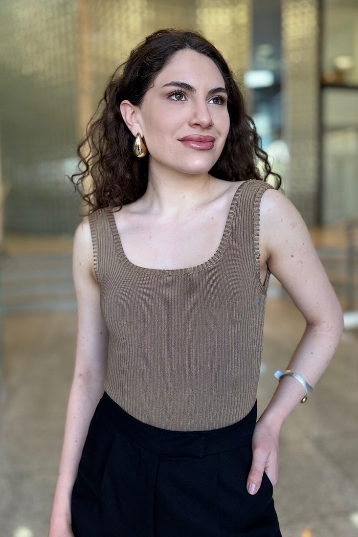 BODY TRICOT VILMA BEGE TRENCH NV