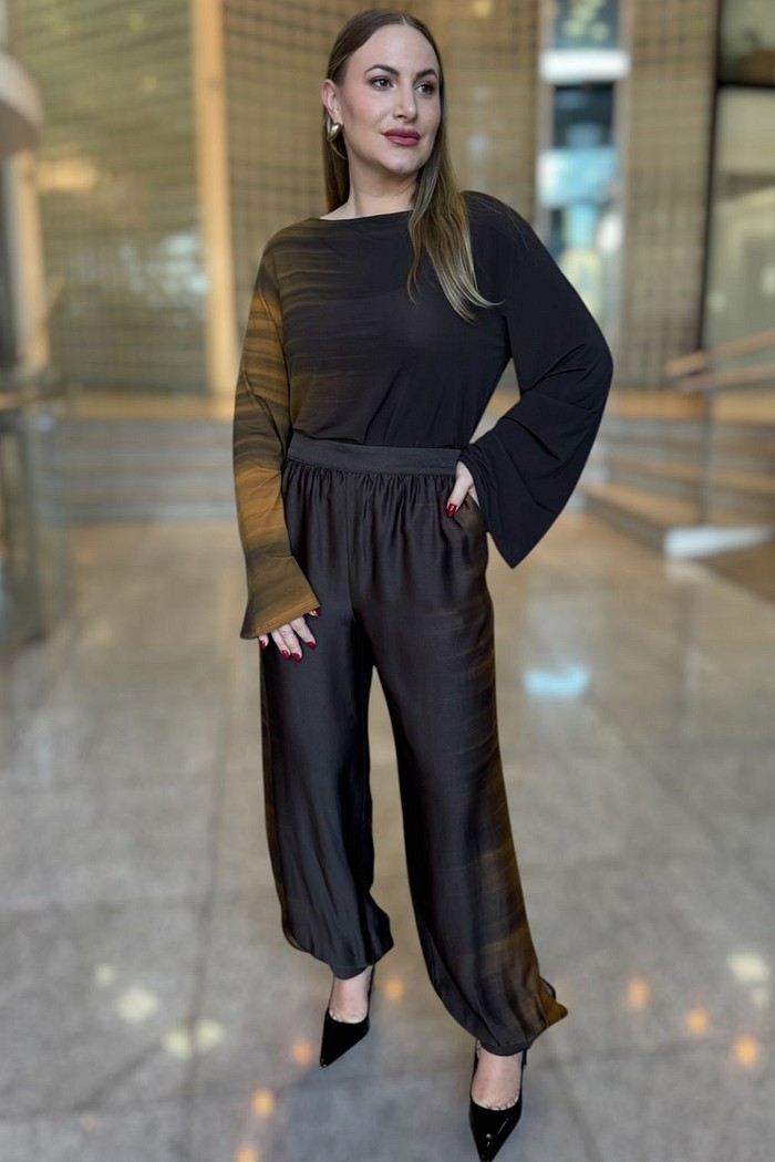 BLUSA ESTAMPADA GOLDEN GRADIENT FORUM