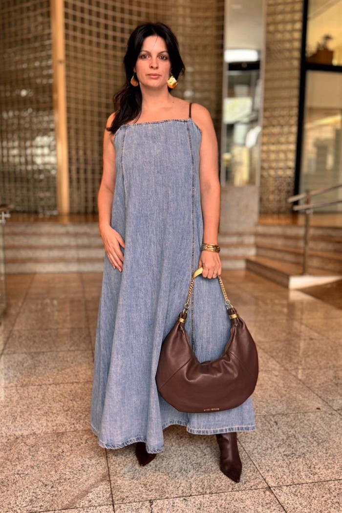 VESTIDO JEANS SLEEP DRESS LANÇA PERFUME