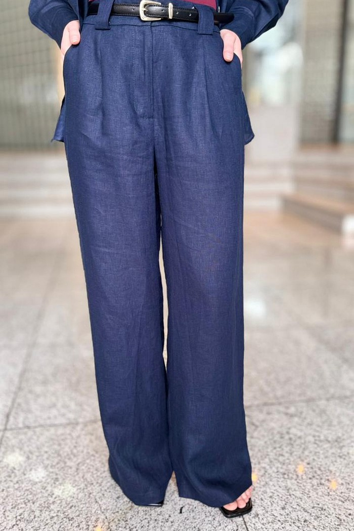 CALCA MANUELA AZUL MARINHO