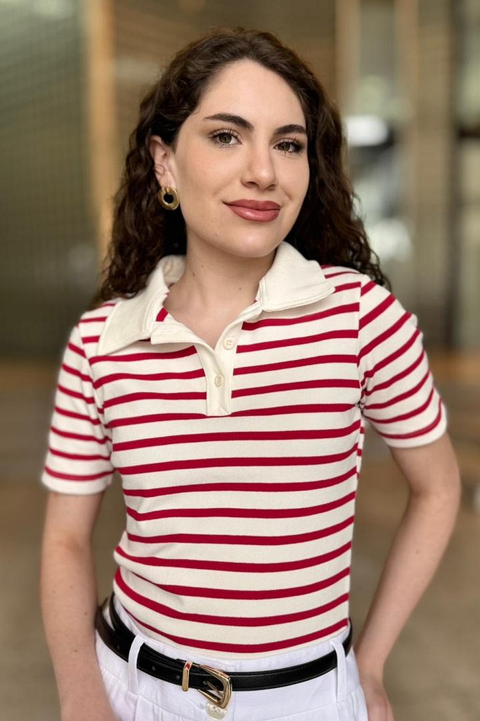 BLUSA THAMI VERMELHO