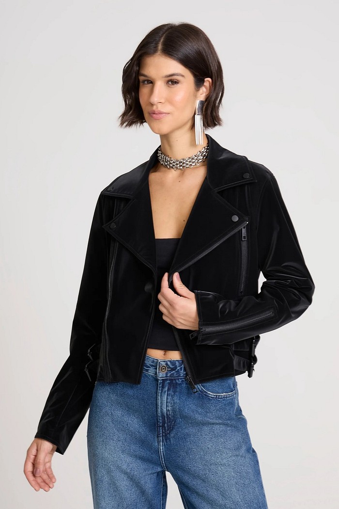 JAQUETA DAFNE PRETO JOHN JOHN