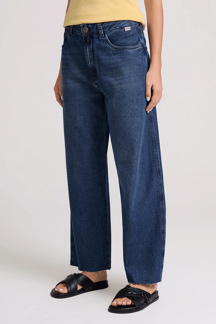 CALCA BALLON GUAYAMA JEANS ESCURO JOHN JOHN