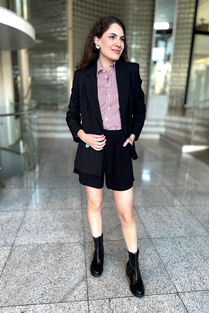 BLAZER ESTHER PRETO NV