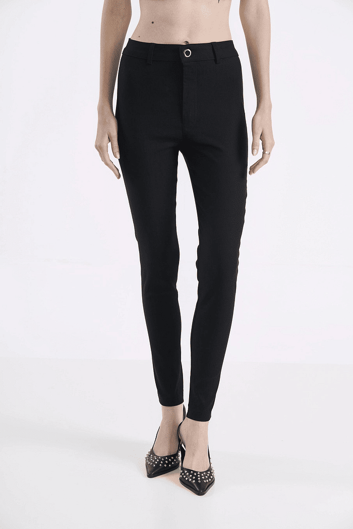 CALCA SKINNY ALFAIATARIA NOSTALGIC PRETA COLCI