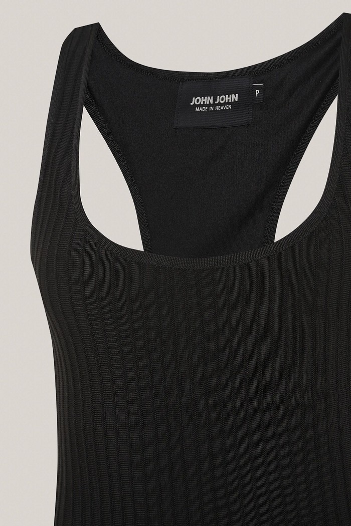 VESTIDO MIDI ANNA PRETO JOHN JOHN