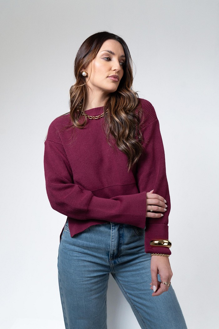 BLUSA TRICO MANGA LARGA TIGRARA