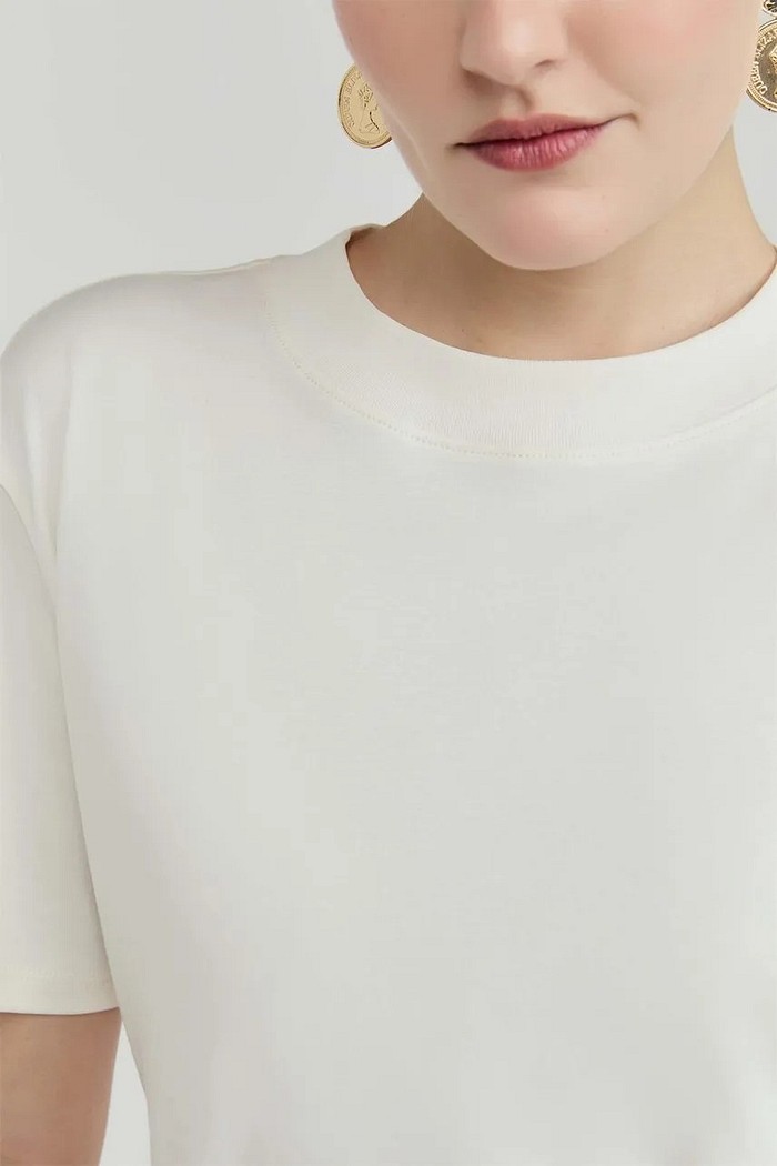 TSHIRT PIMA LIRA  OFF WHITE NV