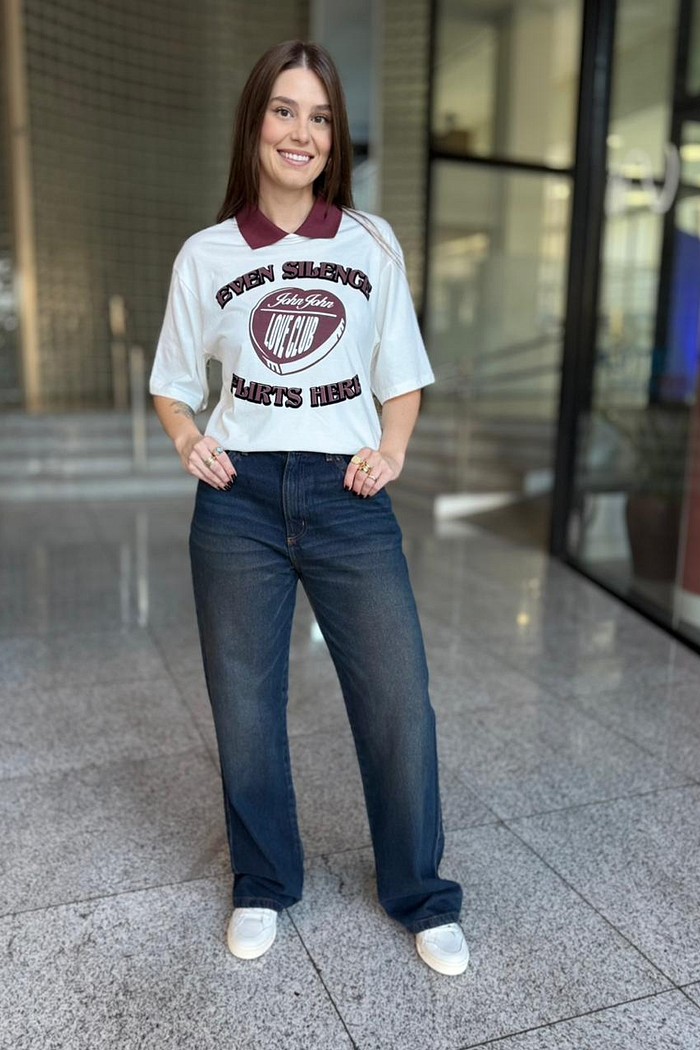 TSHIRT SILENCE FLIRTS JOHN JOHN