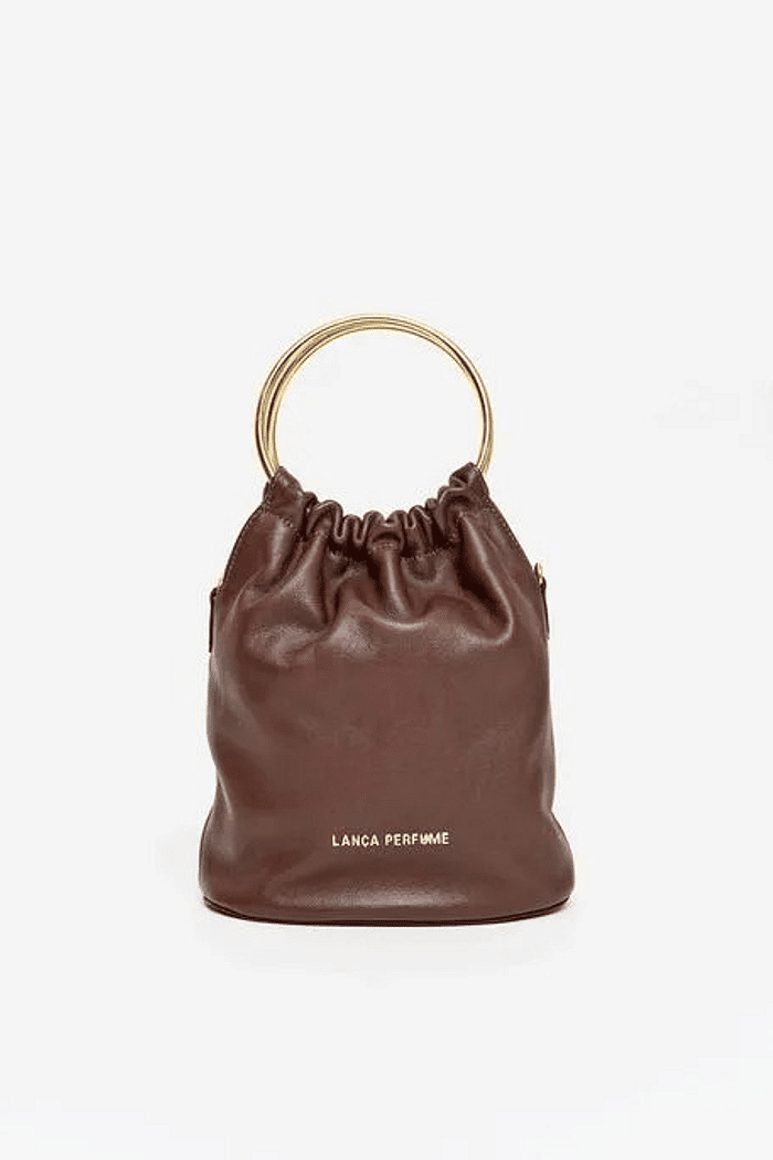 BUCKET BAG ALCA DE ARGOLAS LANÇA PERFUME