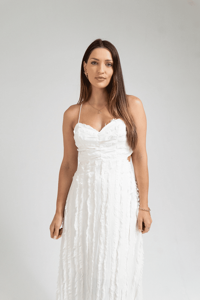 VESTIDO BEGE AFFOGATO FORUM