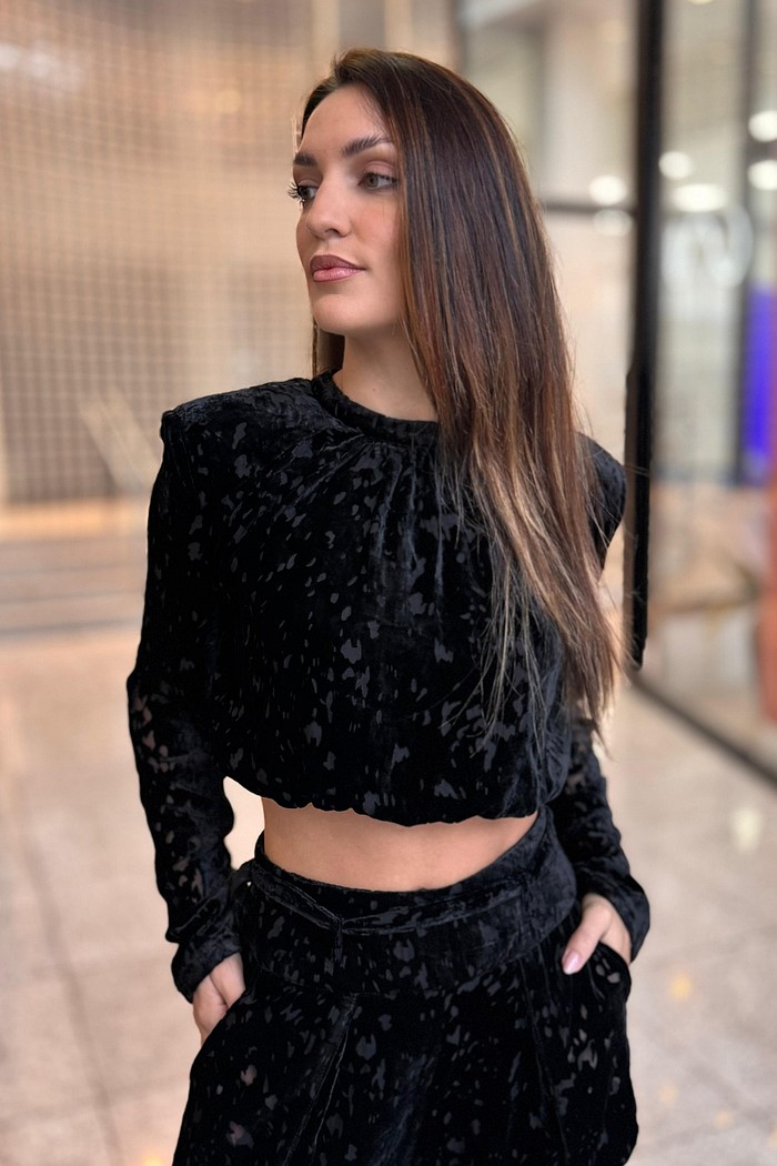 BLUSA CROPPED CARTER JOHN JOHN