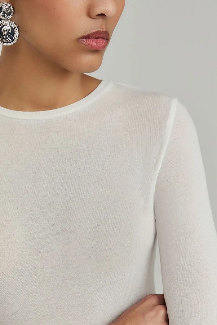 BLUSA MANGA LONGA MELINA  OFF WHITE NV