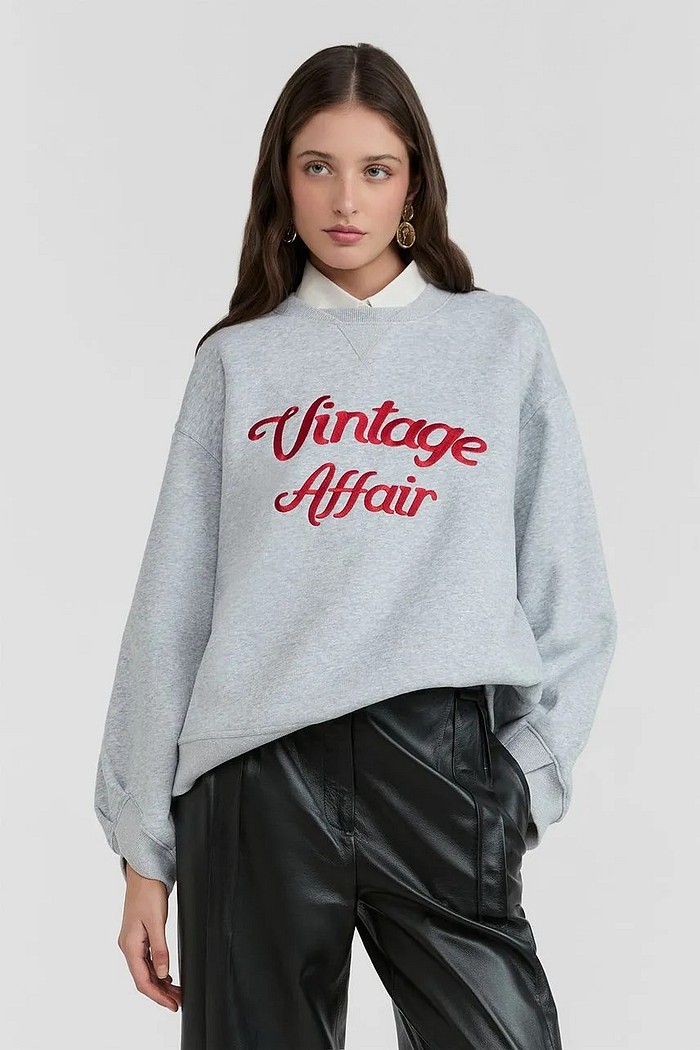 BLUSA MEL CINZA MESCLA NV