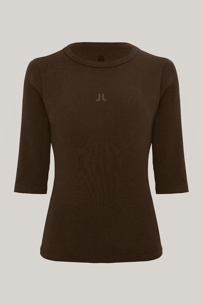 BLUSA GAIA MARROM 06 2601 001 MARROM - PP - MARROM