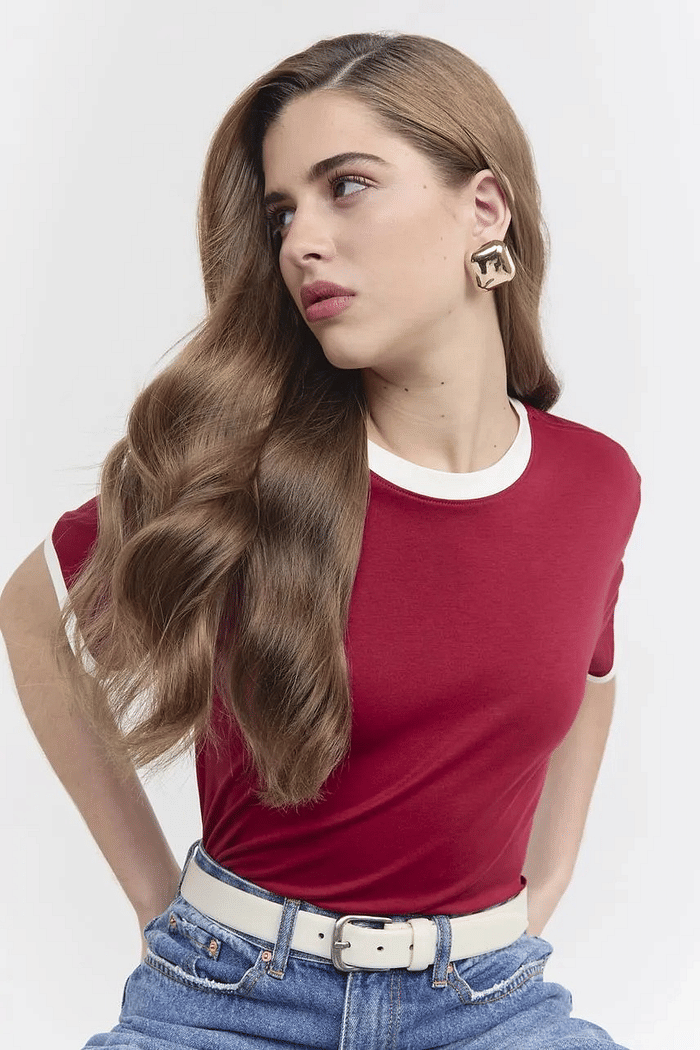 TSHIRT  SORAYA  VERMELHO NV