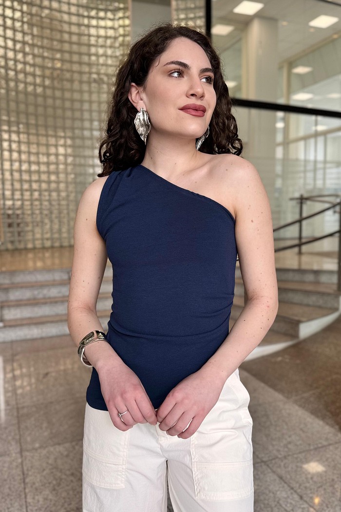 BLUSA  AZUL OLYMPIC FORUM