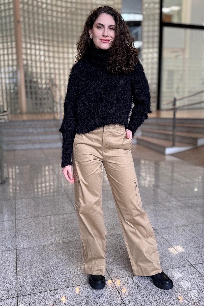 CALCA CARGO  CAQUI  CALVIN KLEIN