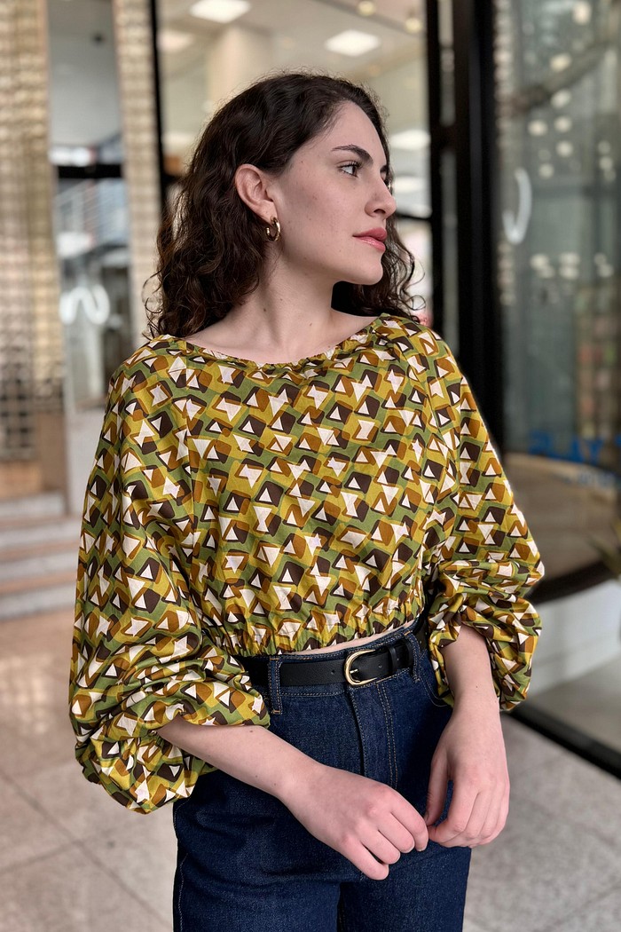 BATA CROPPED ANIMALE