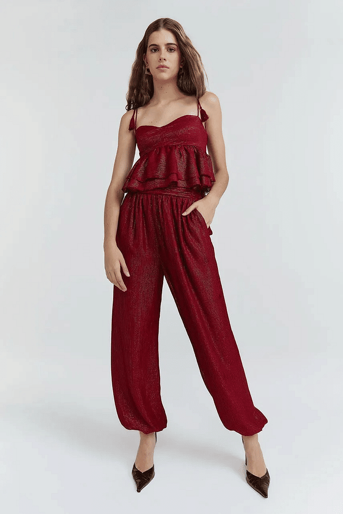 CALCA MARIANE VERMELHO SCOTCH NV