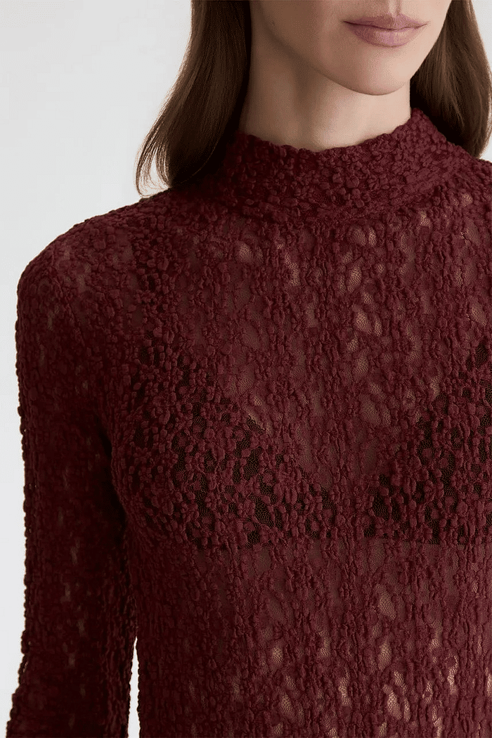 BODY MANGA LONGA ERIKA VERMELHO FAIR NV