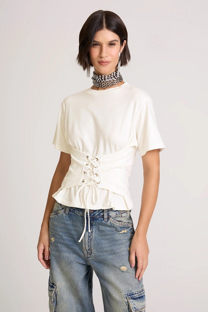 BLUSA JUSTA VICTORIA OFF JOHN JOHN