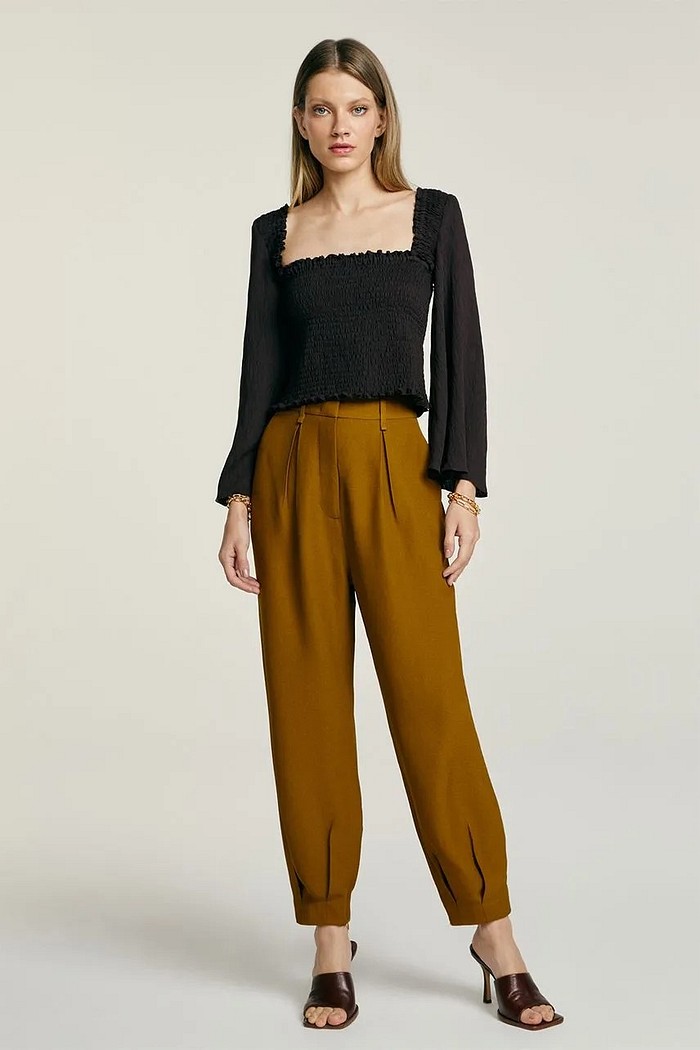 CALCA HELENA MARROM BRONZE NV