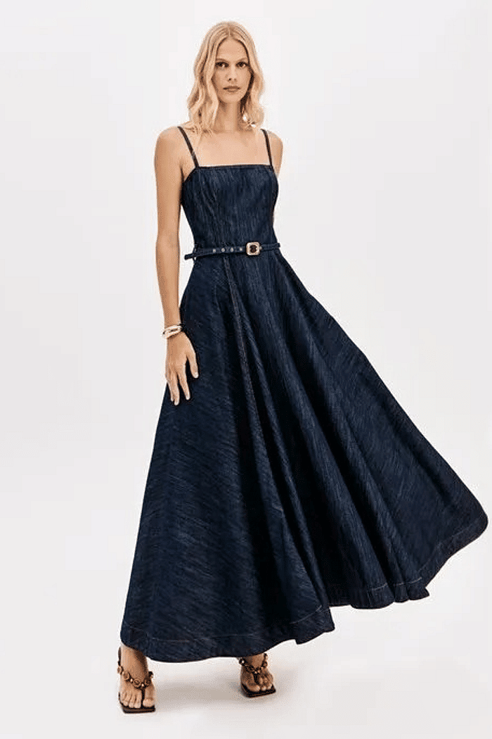 VESTIDO JEANS LADY LIKE LANÇA PERFUME