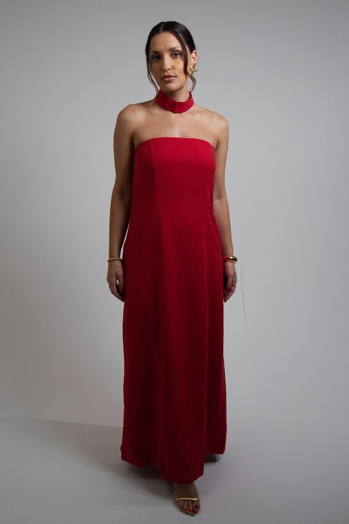 VESTIDO HELENA VERMELHO