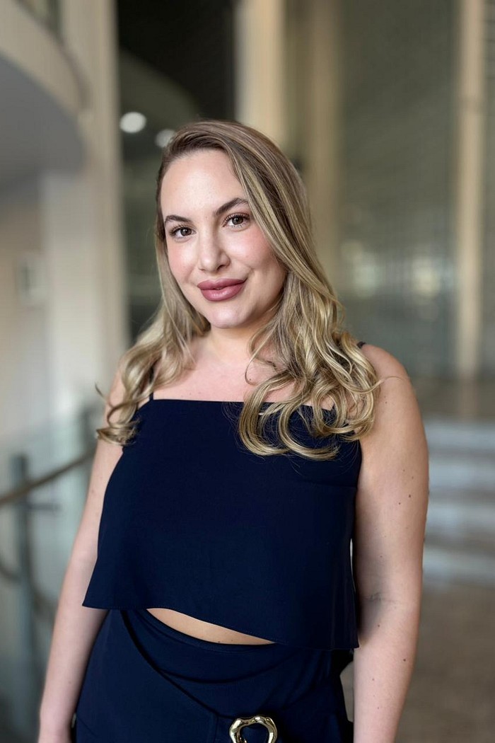 BLUSA DE ALCA FRENTE UNICA  AZUL MARINHO LANÇA PERFUME