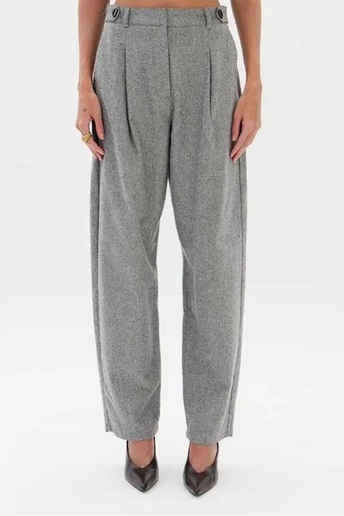 CALÇA CARROT DE CINTURA ALTA