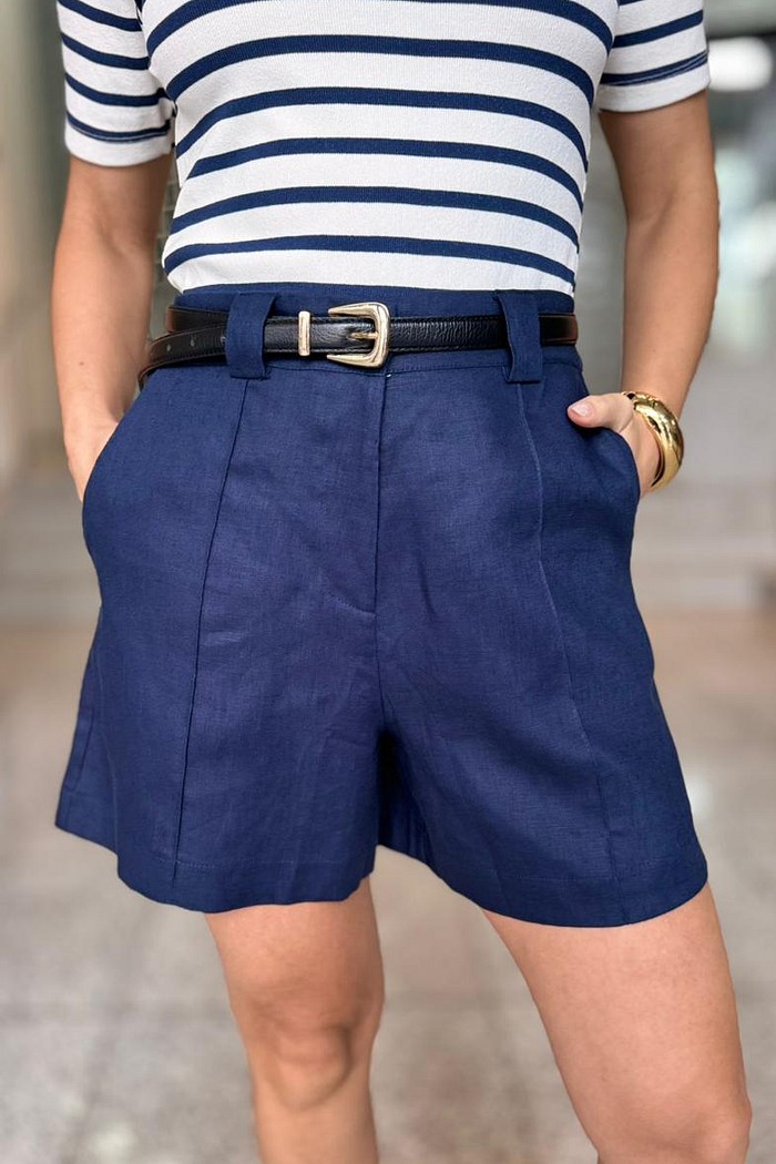 SHORTS BELLAH AZUL MARINHO