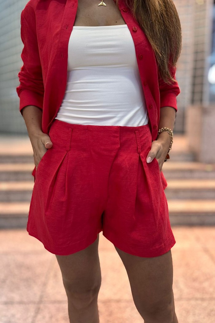 SHORT SOPHIA VERMELHO TANGO NV