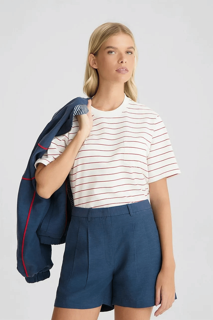 TSHIRT LUNA  VERMELHO SALSA NV