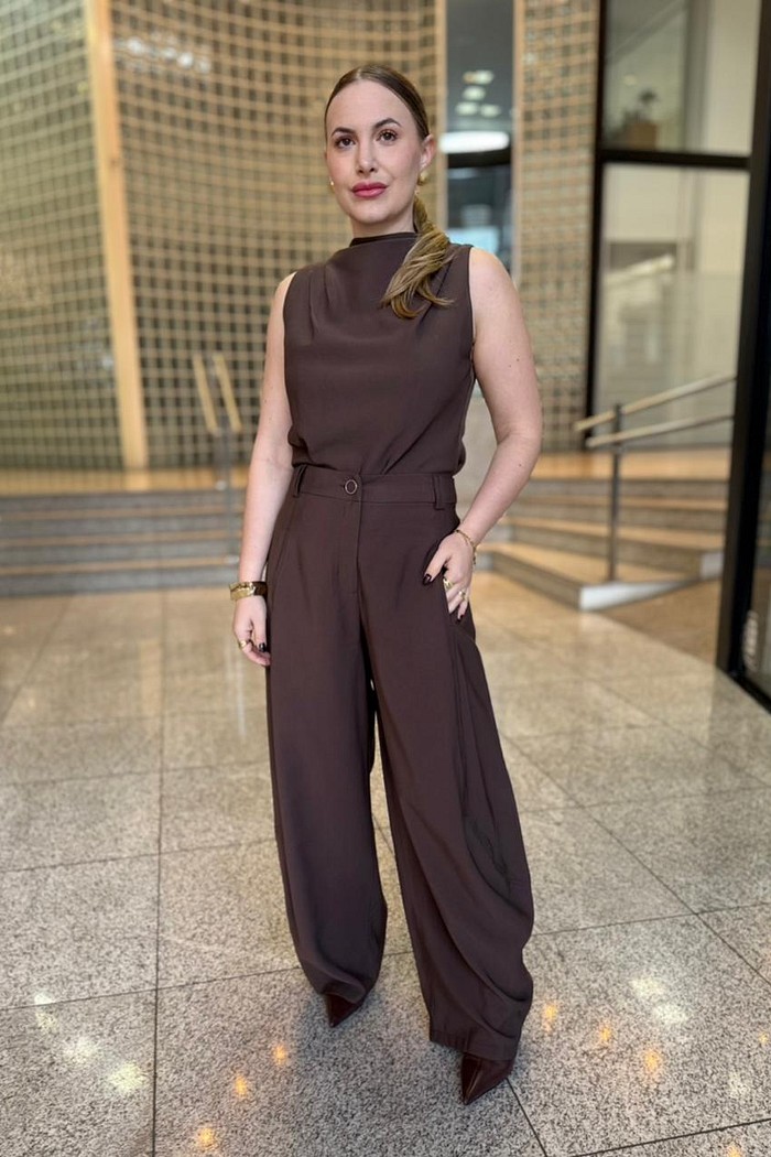 CALCA ELIANA MARROM CAFÉ