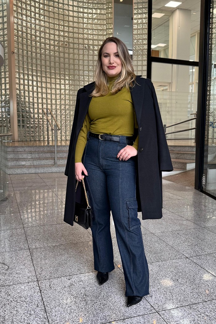 CALCA JEANS DIANA INDIGO FORUM