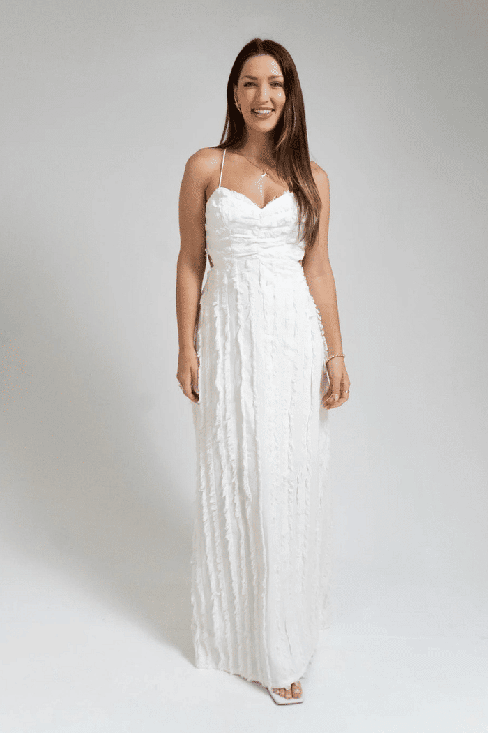 VESTIDO BEGE AFFOGATO FORUM