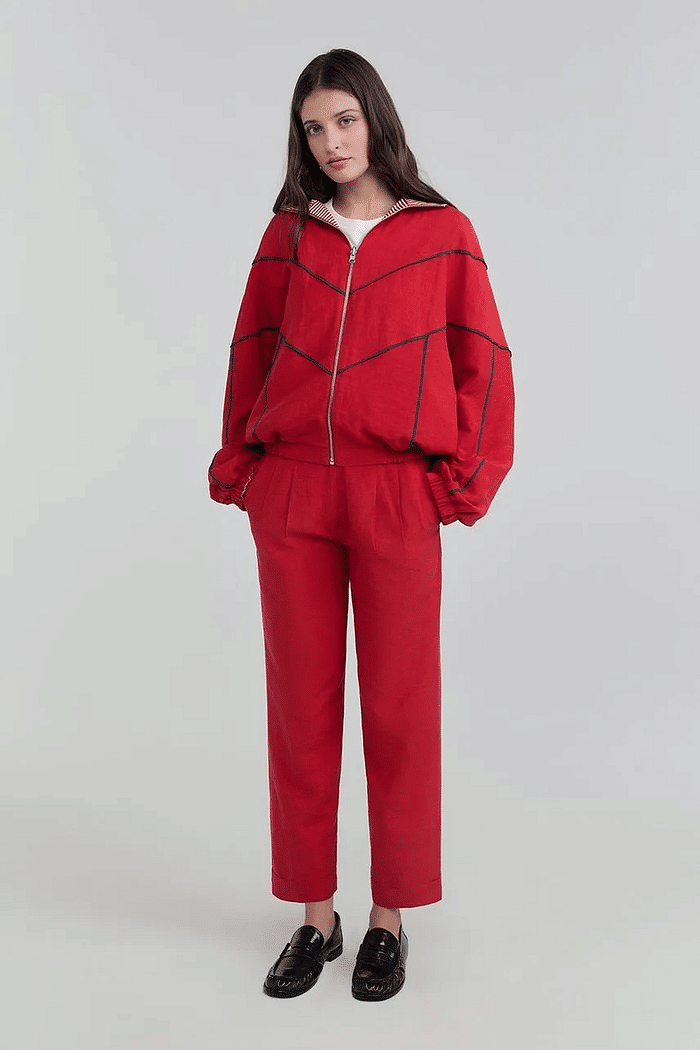 CALCA CLARISSA VERMELHA SALSA NV