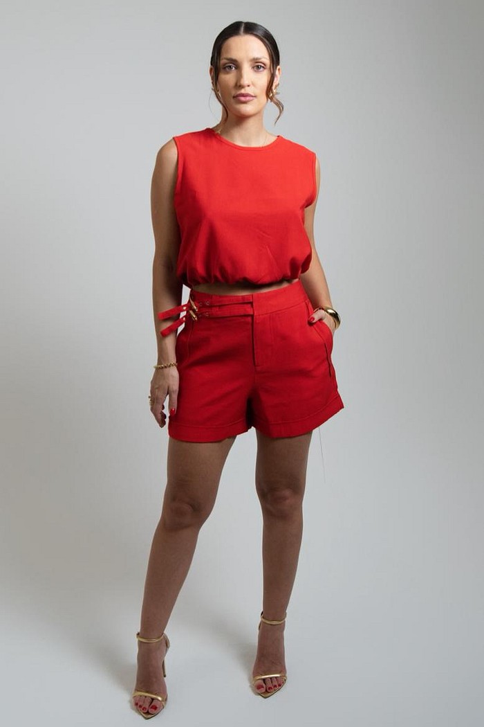 SHORTS ALFAIATARIA THALITA