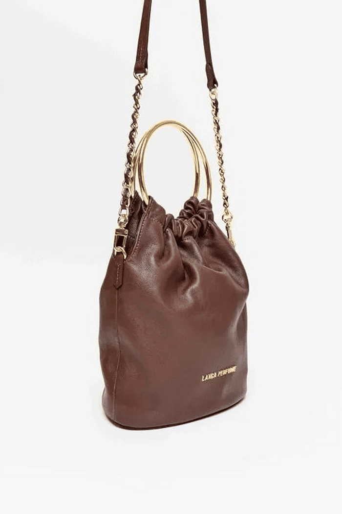 BUCKET BAG ALCA DE ARGOLAS LANÇA PERFUME